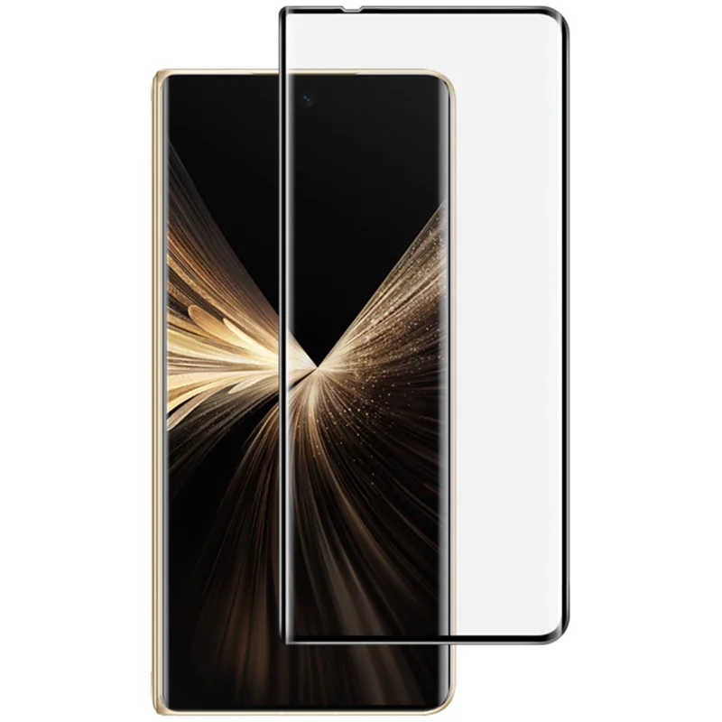 IMAK For Honor Magic V5 5G Screen Protector Full Glue 3D Curved Tempered Glass Film with Positioning Frame