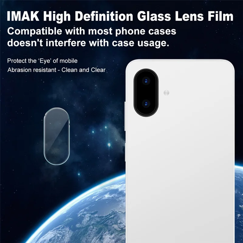 IMAK For Samsung Galaxy A07 4G Camera Lens Protector Slim Tempered Glass Lens Film