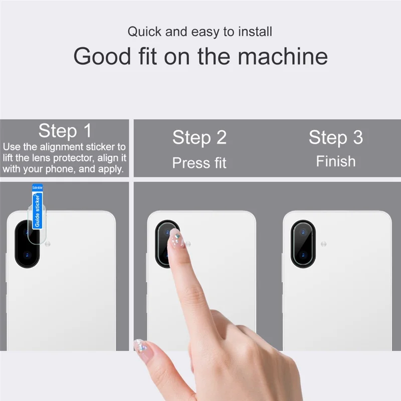 IMAK For Samsung Galaxy A07 4G Camera Lens Protector Slim Tempered Glass Lens Film