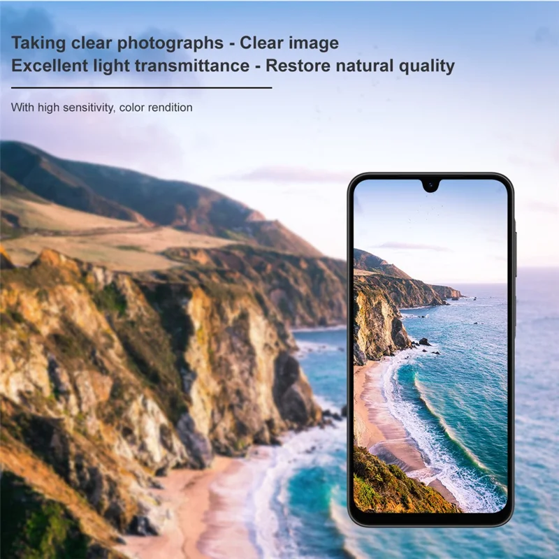 Защитное стекло для объектива камеры IMAK для Samsung Galaxy A17 5G, тонкое закаленное защитное стекло