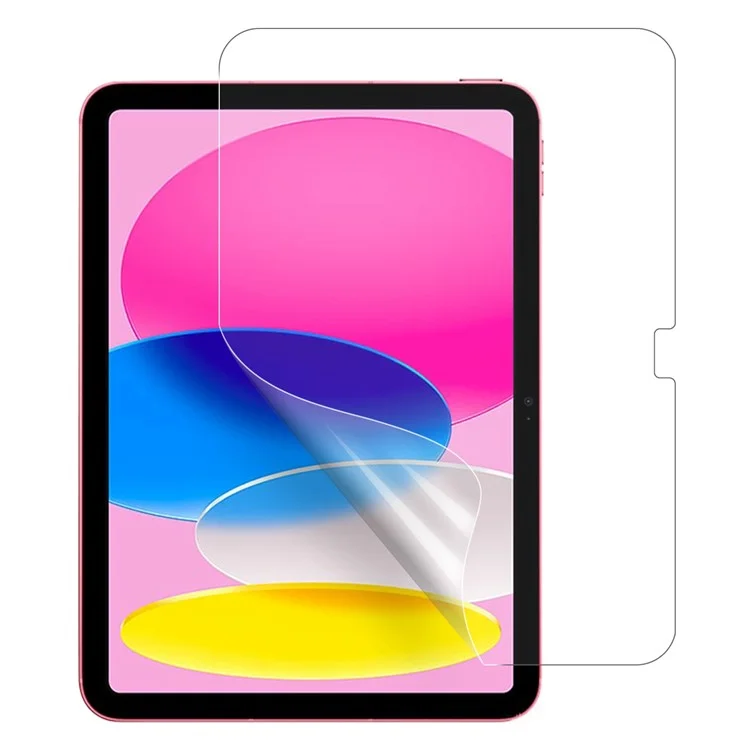 For iPad 10.9 (2022) Soft PET Screen Protector Full Coverage Scratch-resistant Anti-fingerprint Matte Screen Film