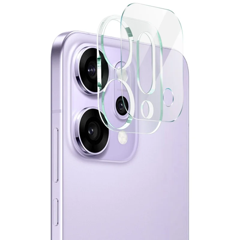 IMAK For Oppo Reno14 Pro 5G (Global) Tempered Glass Camera Lens Protector + Acrylic Lens Cap