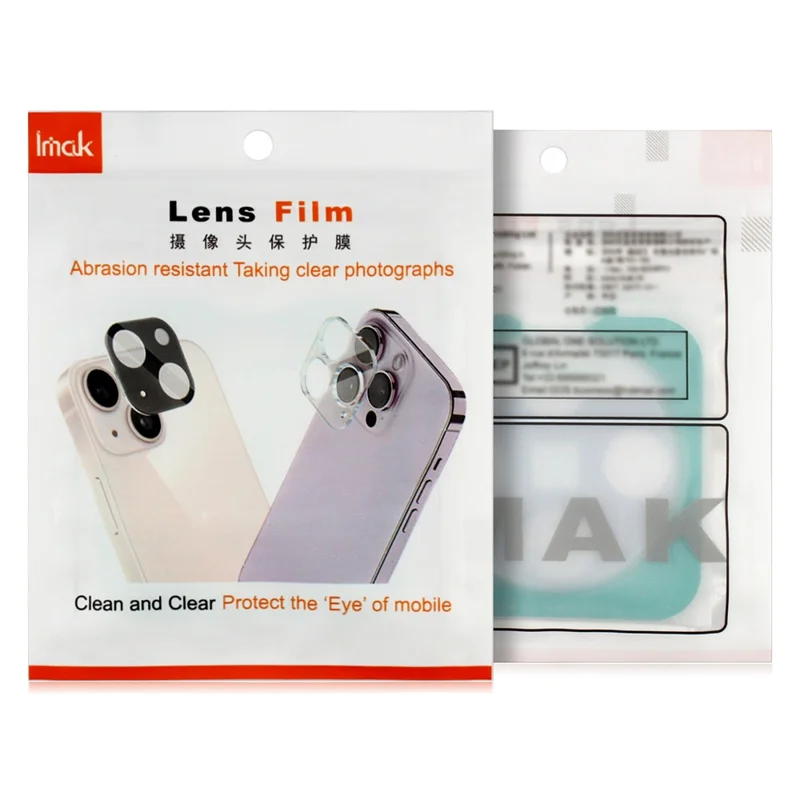 IMAK For Honor Magic V5 5G Tempered Glass Camera Lens Protector with Self Positioning Frame (Black Version)
