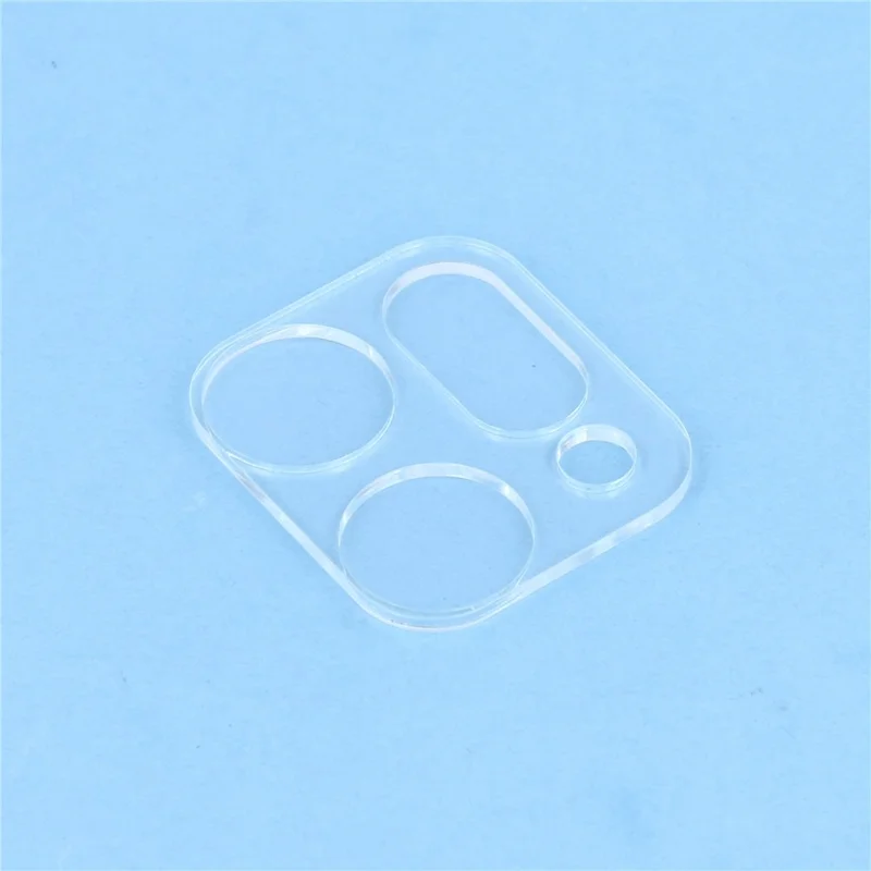 2 Uds. Protector de Lente de Cámara de Cristal Templado 3D Arco Antiarañazos para Oppo Reno14 Pro 5G (Global) - Transparente