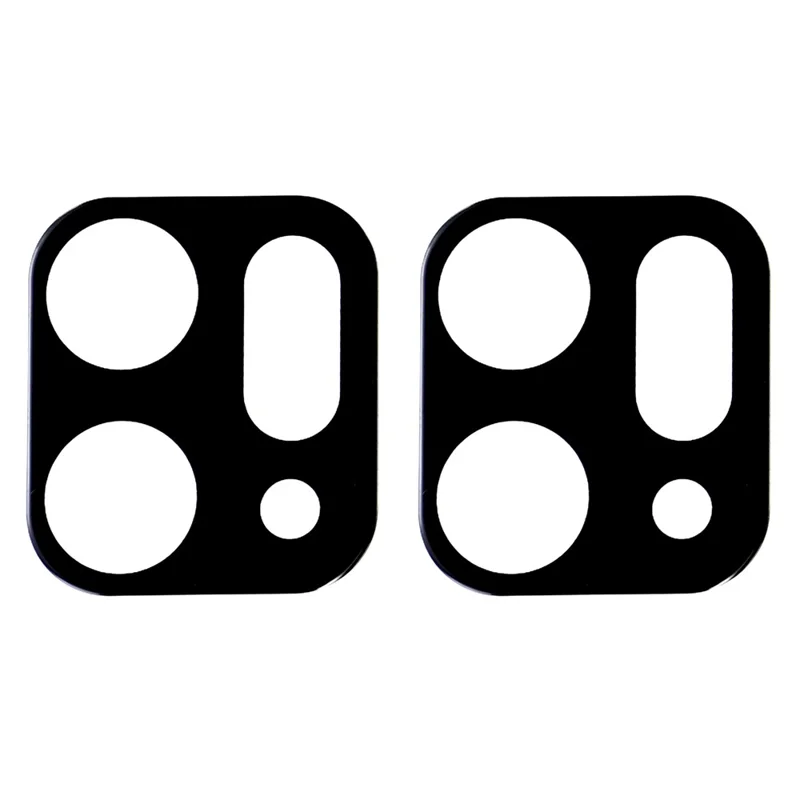 2Pcs For Oppo Reno14 5G (Global) Camera Lens Protector Silk Printing Lens Film 3D Arc Edge