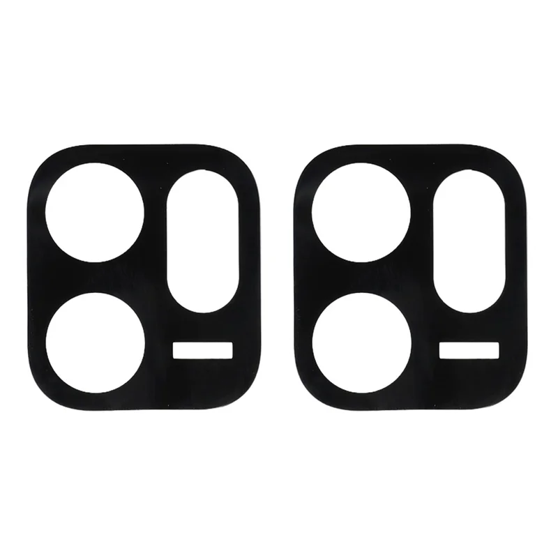 2 pièces pour l'objectif de l'appareil photo Oppo Reno14 F 5G Protecteur d'objectif Impression de soie Film d'objectif Arc 3D