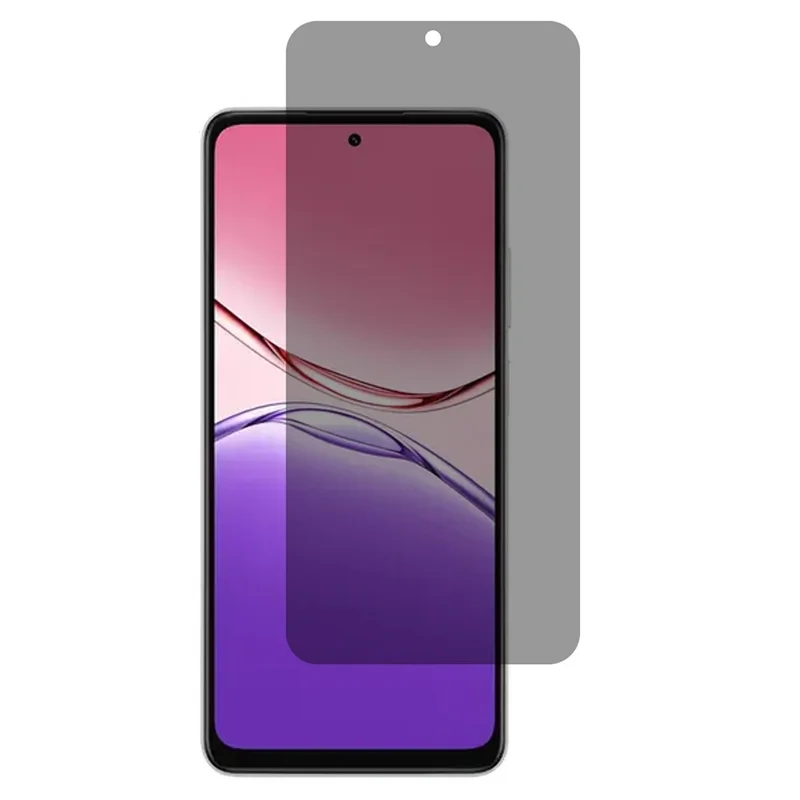 For Oppo A5x 5G Anti Spy Screen Protector High Aluminium-Silicon Glass Film