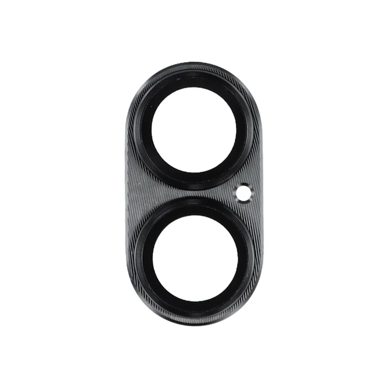For iPhone 17 Camera Lens Protector CD Vein Integrated Metal Tempered Glass Lens Film - Black