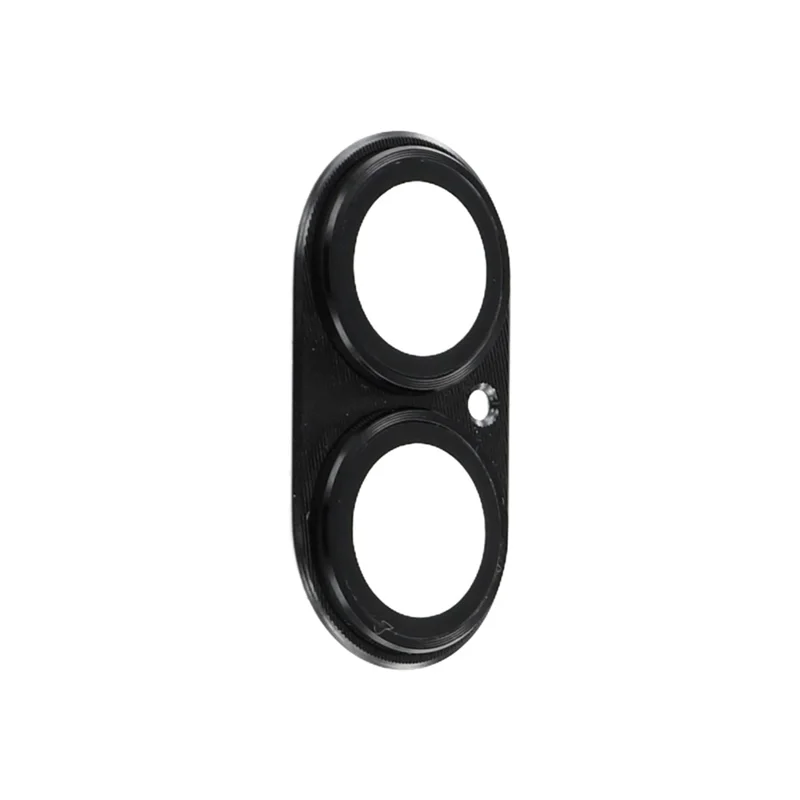 For iPhone 17 Camera Lens Protector CD Vein Integrated Metal Tempered Glass Lens Film - Black