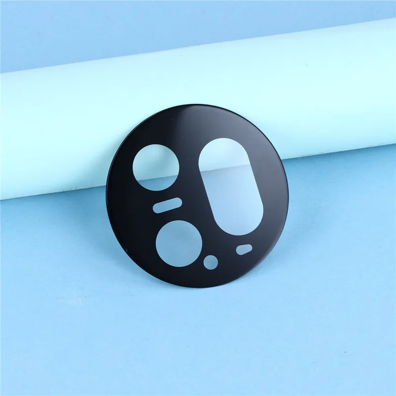 For Honor Magic V5 5G Tempered Glass Lens Protector Black Silk Printing Camera Lens Film