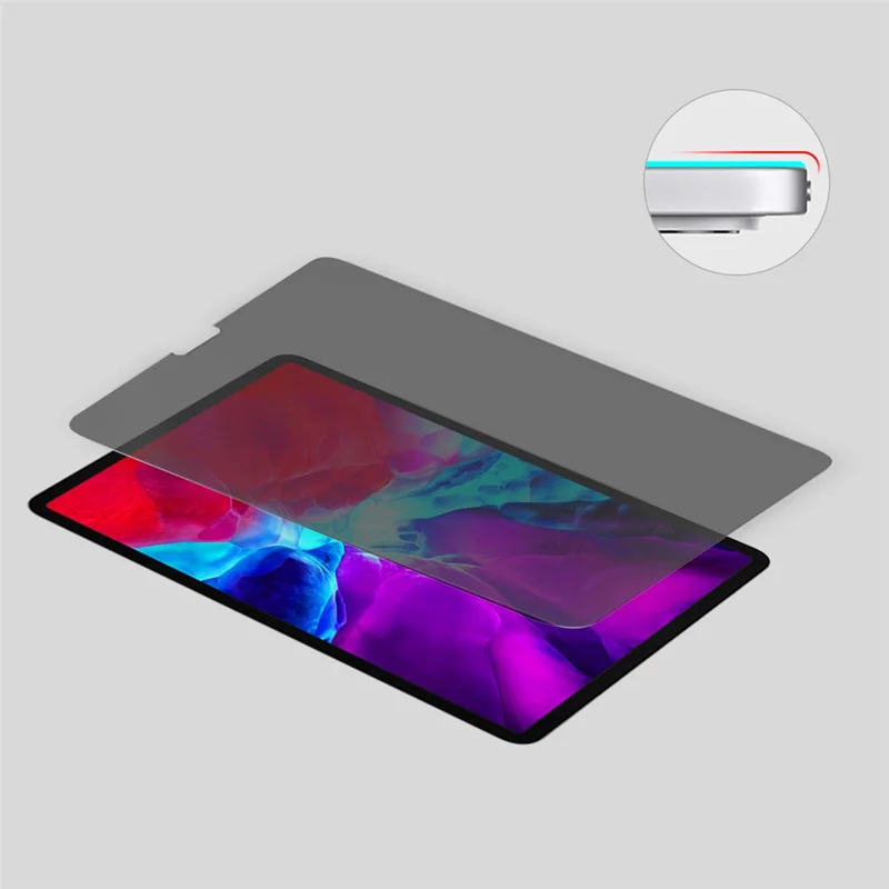 For iPad Air 11 (2025) / (2024) Privacy Screen Protector Rounded Edge Anti Spy Tempered Glass Film