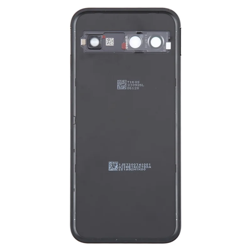 For Google Pixel 8a Battery Housing with Camera Lens Cover - Black