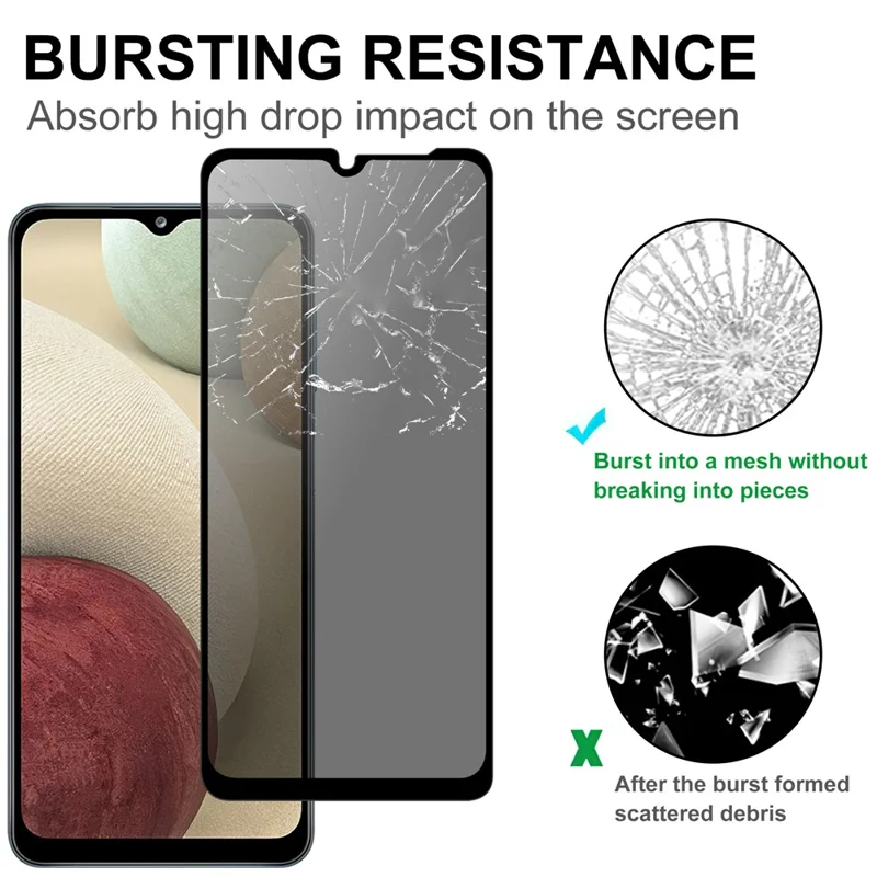 Per Samsung Galaxy S25 FE Vetro Temperato Protezione Schermo 2.5D Bordo Curvo Anti-Spy Film