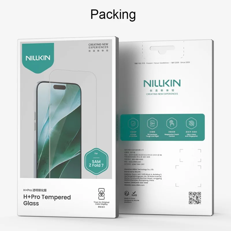 NILLKIN H+Pro for Samsung Galaxy Z Fold7 5G Screen Protector 9H Anti-Scratch Tempered Glass Film