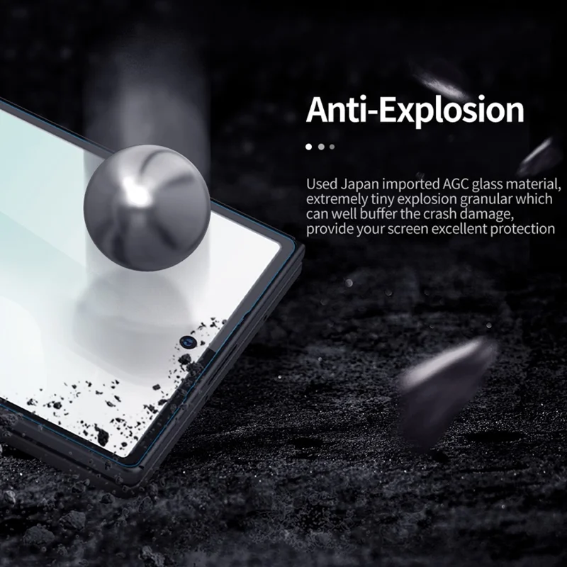 NILLKIN H+Pro for Samsung Galaxy Z Fold7 5G Screen Protector 9H Anti-Scratch Tempered Glass Film
