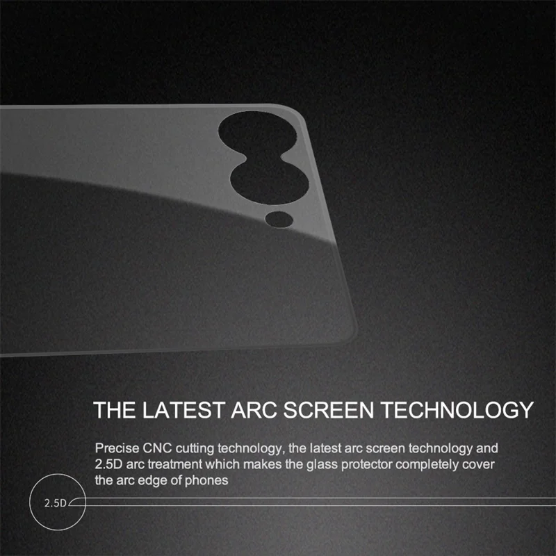 NILLKIN CP+PRO For Samsung Galaxy Z Flip7 5G Screen Protector Ultra Clear AGC Glass Film