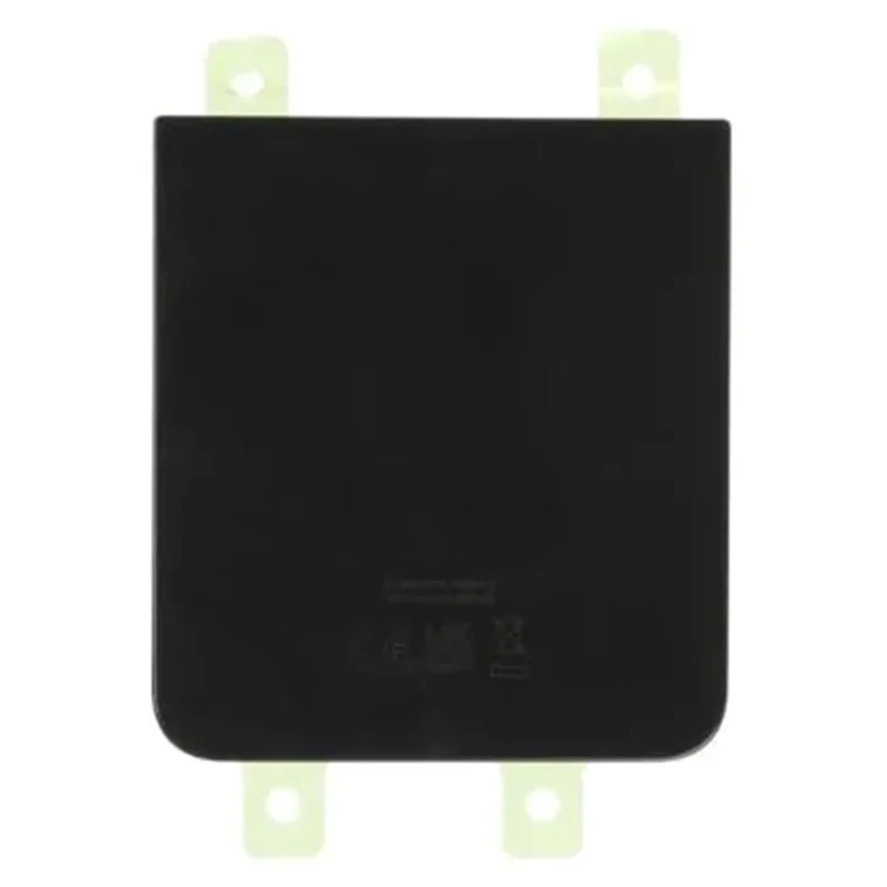Para Samsung Galaxy Z Flip5 5G F731 Parte da tampa da bateria traseira (sem logotipo) - Preto
