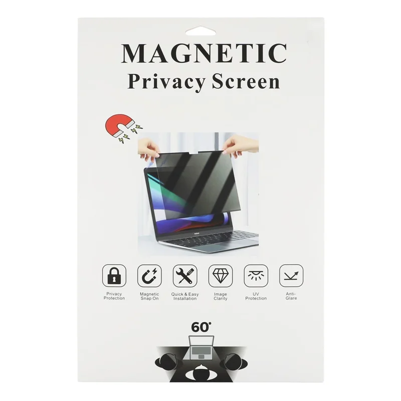 For 13.3 inch Laptop Magnetic Privacy Screen Protector Reusable Anti-blue-ray PET Film, Size: 286 x 179mm