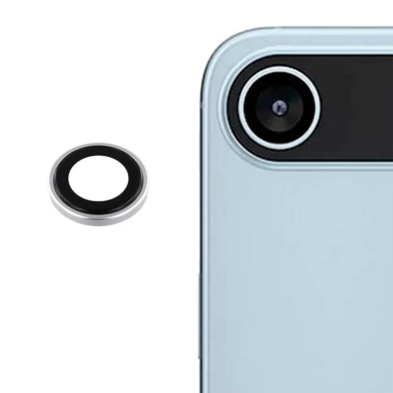 Protector de lente de cámara de aire para iPhone 17 Posicionamiento preciso Película individual de lente - Plata
