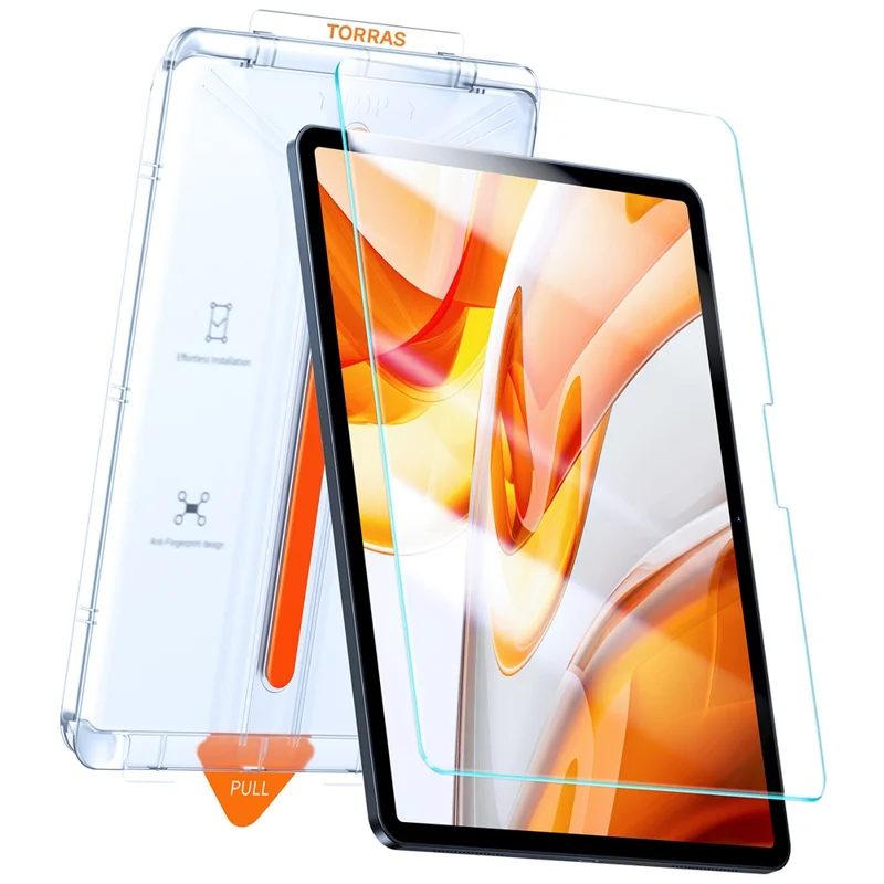 TORRAS Install Master Series For iPad Air 11 (2025)  /  (2024) Tempered Glass Screen Protector with Film Installation Tool