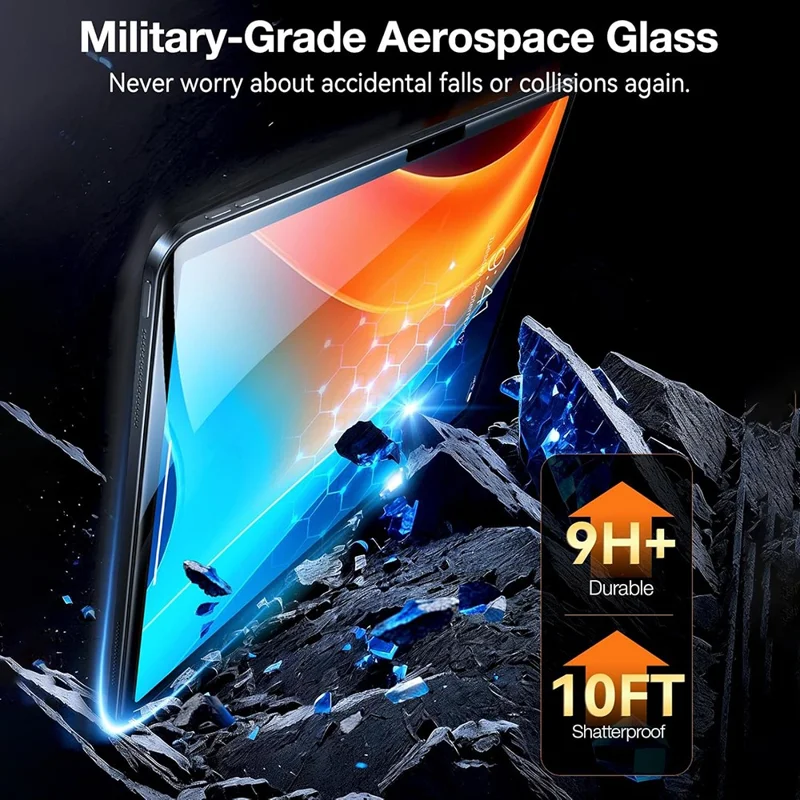TORRAS Install Master Series For iPad Air 11 (2025)  /  (2024) Tempered Glass Screen Protector with Film Installation Tool