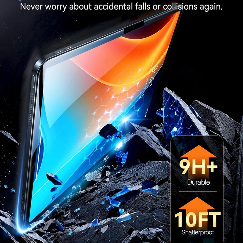 TORRAS Install Master Series For iPad Pro 13 (2024) Tempered Glass Screen Protector with Film Installation Tool
