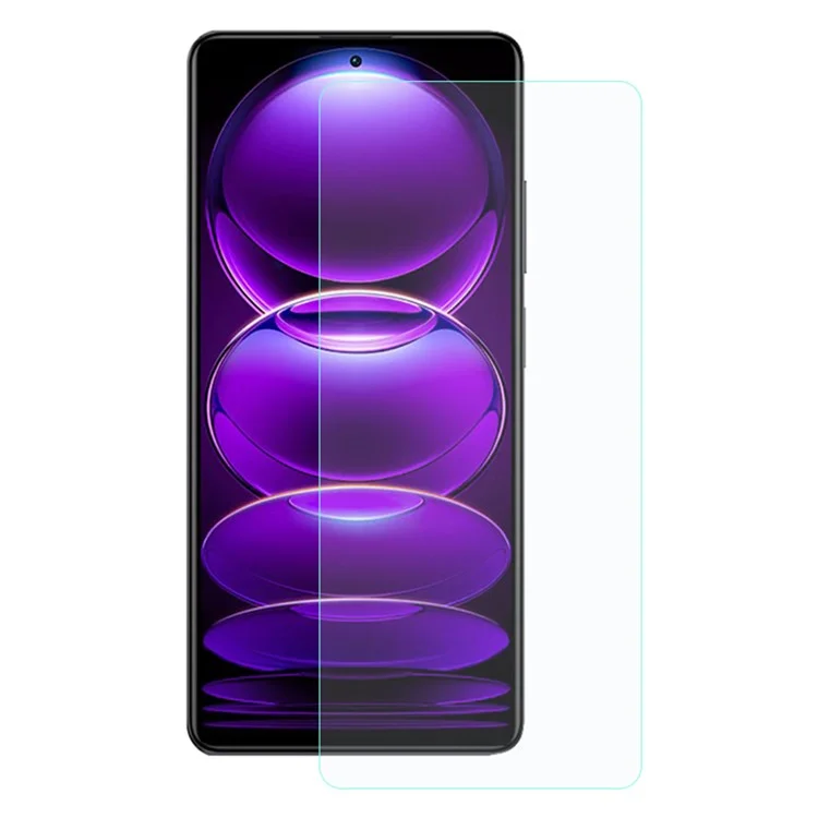 Para Xiaomi Redmi Note 12 Explorer 5G 0,3 mm Arc Edge HD Protetor de tela anti-arranhões Anti-explosão Película de vidro temperado