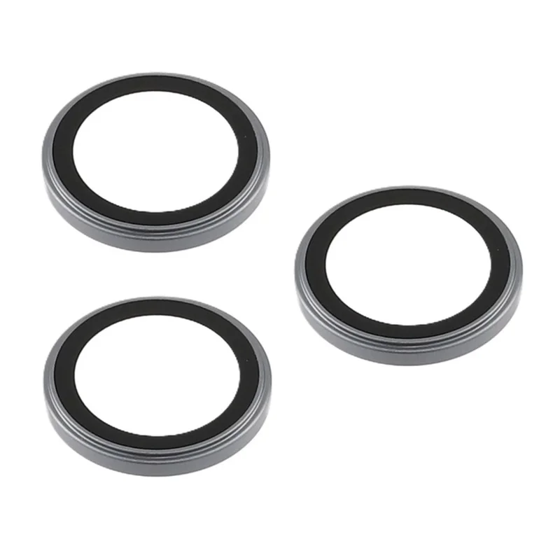 X-LEVEL AR Spotlight Serie für iPhone 17 Pro Max / 17 Pro Kameraobjektiv-Schutzset HD Einzelne Objektivfolie - Grau