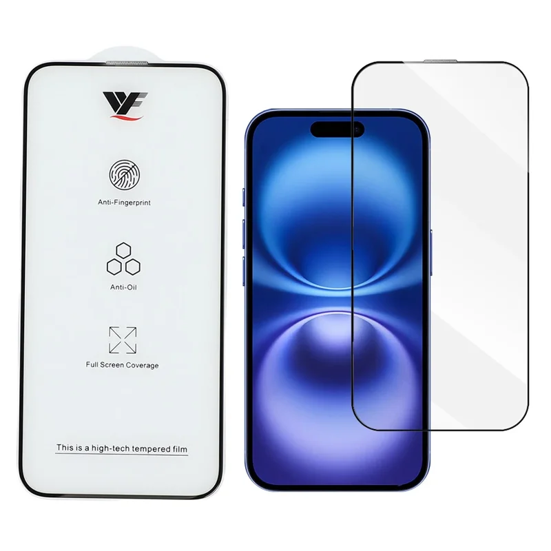 Groothandel Aankoop voor iPhone 16 Screen Protector Hoge Aluminium-Silicium Glas 0,33 mm HD Folie