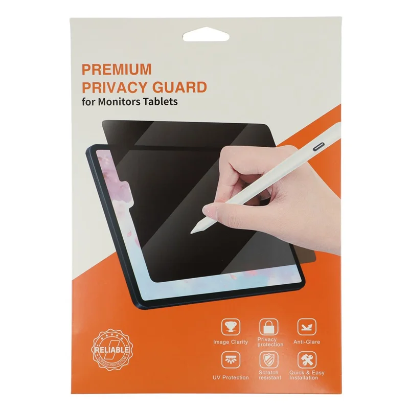 Pellicola protettiva antispionaggio per Samsung Galaxy Tab A9 / A10 / Xiaomi Redmi Pad SE 4G 8,7 pollici, in PET opaco con copertura totale