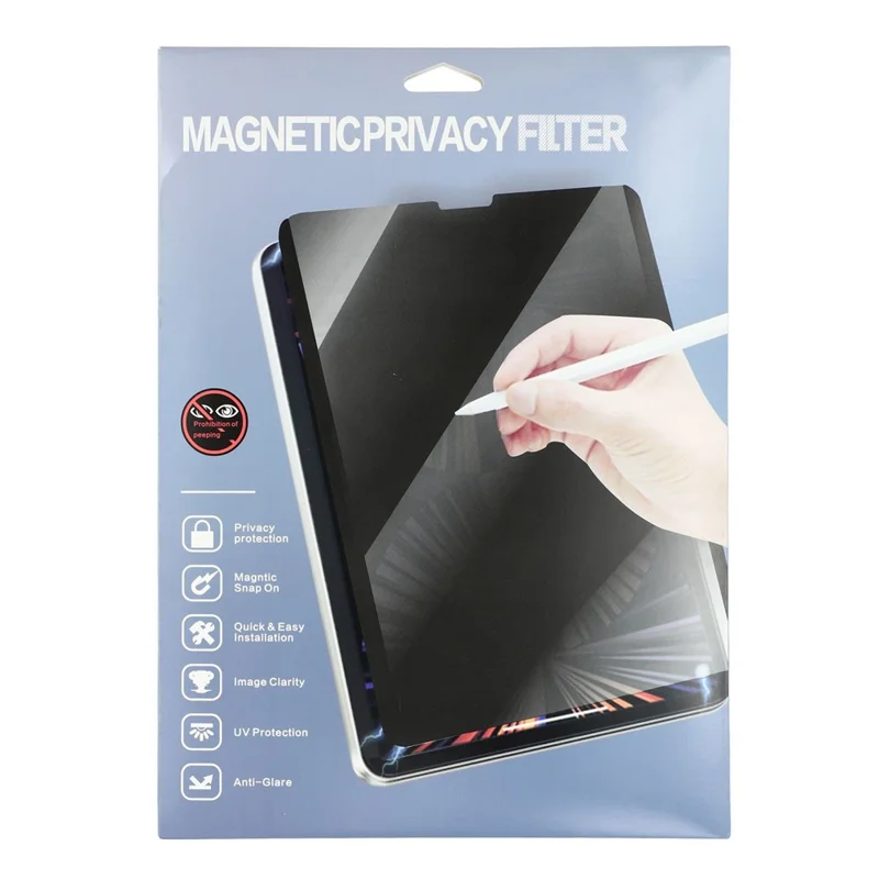 Paperlike Screen Protector for Samsung Galaxy Tab A9 / A10 / Xiaomi Redmi Pad SE 4G 8.7 inch Anti-Spy Magnetic PET Film