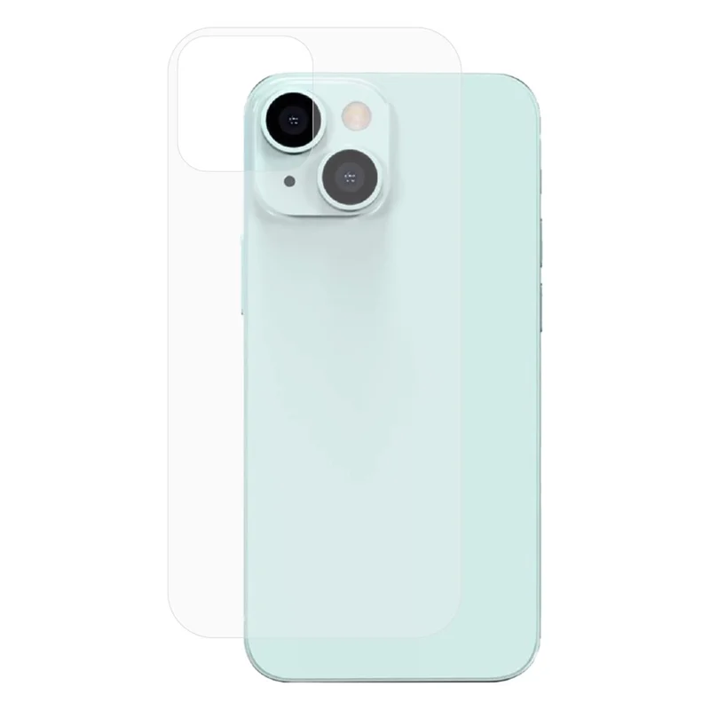 For iPhone 13 Tempered Glass Back Screen Protector 0.25 Arc Edges Full Coverage Back Film