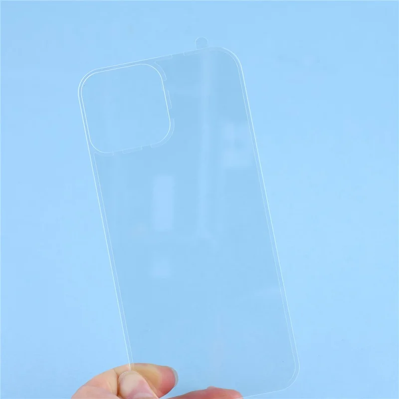 For iPhone 13 Tempered Glass Back Screen Protector 0.25 Arc Edges Full Coverage Back Film