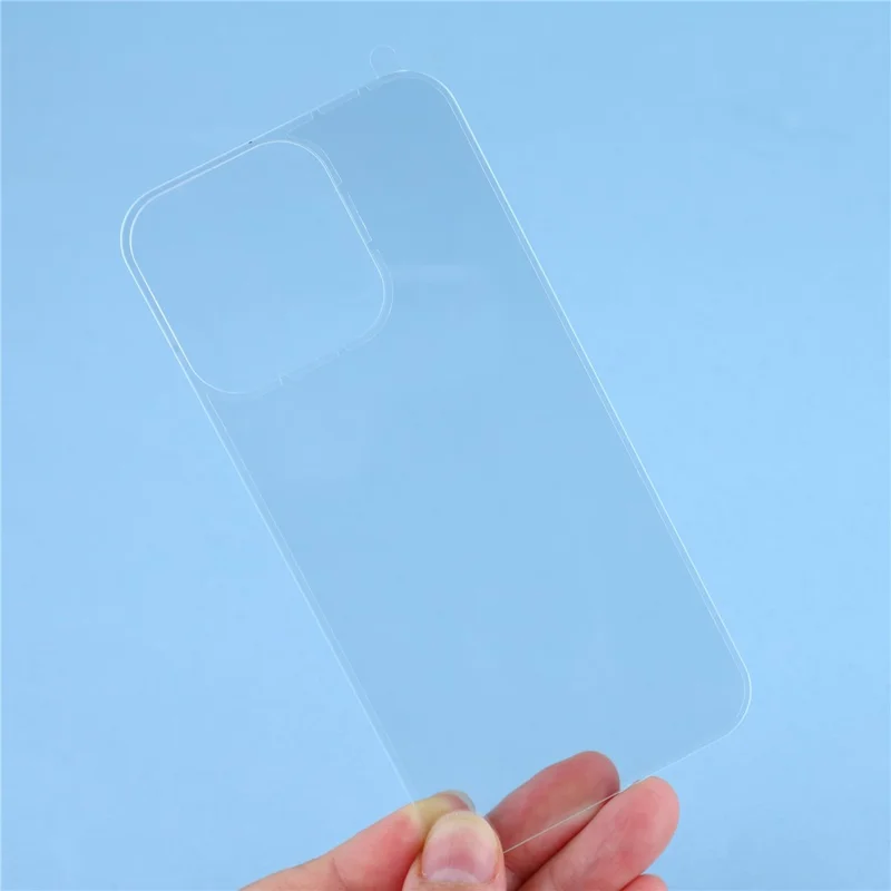 For iPhone 13 Pro Tempered Glass Back Screen Protector 0.25 Arc Edges Full Coverage Back Film