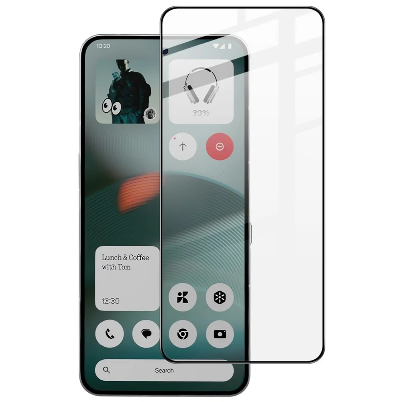 IMAK Pro+ Series For Nothing Phone (3) 5G Screen Protector Full Coverage Tempered Glass Film (Fingerprint Unlock)