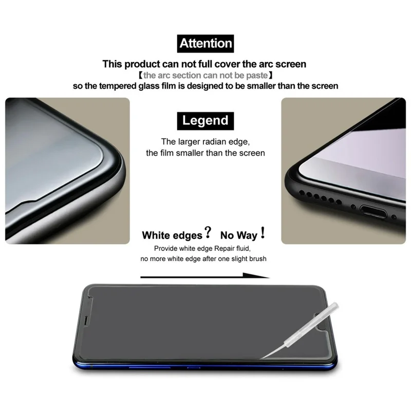 IMAK H Series для Oppo K13 Turbo 5G / K13 Turbo Pro 5G защитное стекло HD Clear Film (разблокировка по отпечатку пальца)