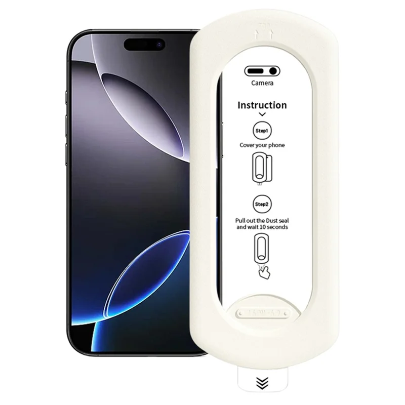 For iPhone 16 Pro Max Tempered Glass Film with Dust-Free Auto Applicator HD Full Coverage Screen Protector