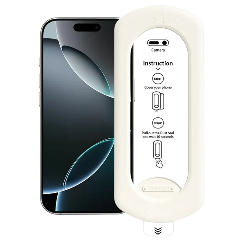 For iPhone 16 Pro Tempered Glass Film with Dust-Free Auto Applicator HD Full Coverage Screen Protector