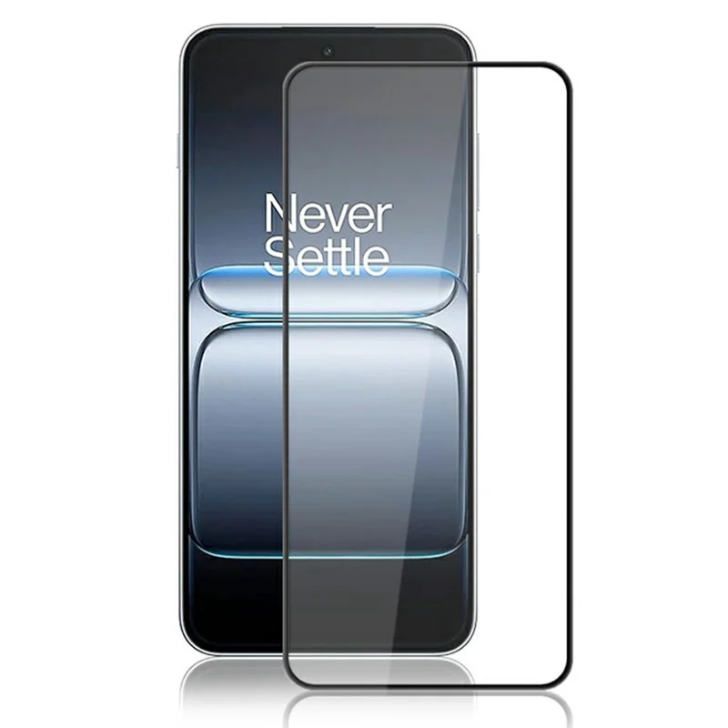 AMORUS 2Pz Pellicola Protettiva per OnePlus Nord 5 5G / Ace 5 Ultra 5G - Vetro Temperato Antiurto con Stampa Serigrafica - Nero