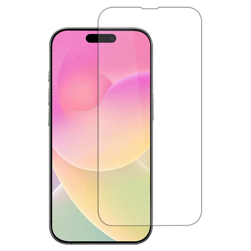Protector de Pantalla para iPhone 17 de Vidrio de Aluminio-Silicio de Alta Calidad, Película de 0,33 mm, 2,5D