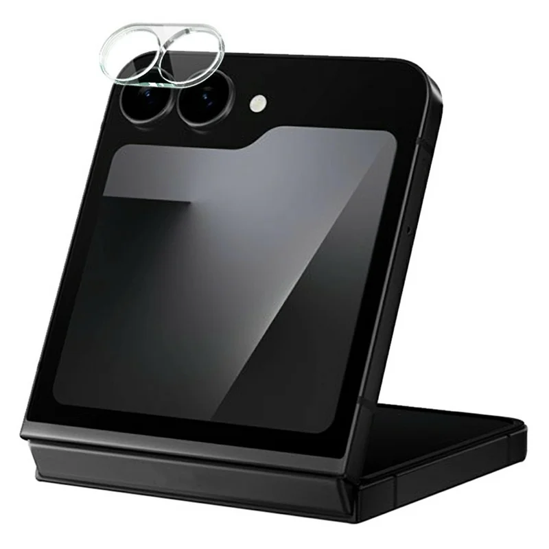 IMAK Pour Samsung Galaxy Z Flip7 FE 5G Protection d'objectif en verre trempé + Capuchon d'objectif en acrylique