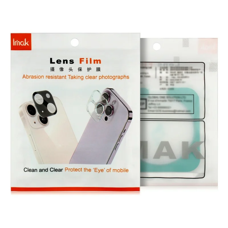 IMAK For Samsung Galaxy Z Flip7 FE 5G Camera Lens Film + Tempered Glass Rear Screen Protector