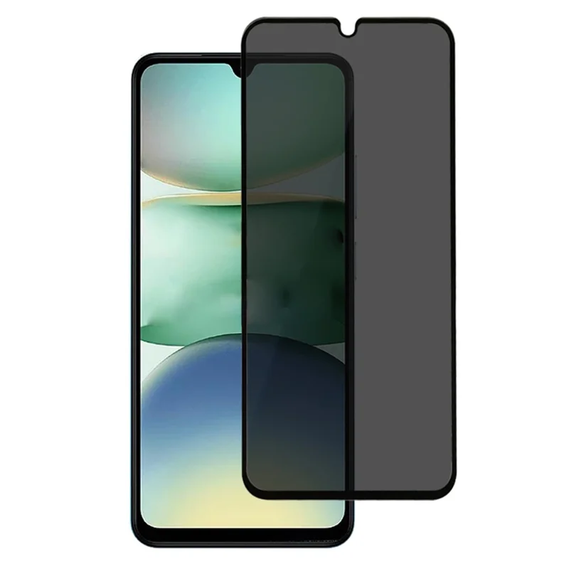 Para Xiaomi Redmi A5 4G (171,7mm) / Poco C71 4G Protetor de Tela Anti-Espião de 28 Graus com Impressão de Seda e Cola Completa