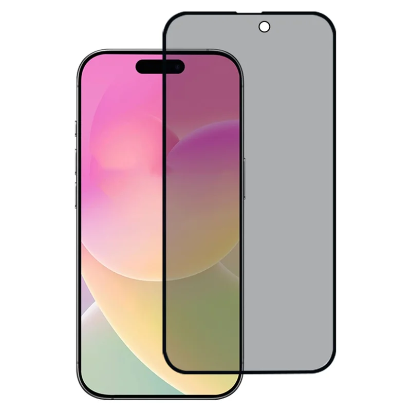 For iPhone Air Screen Protector 28-Degree Anti-Spy Silk Printing Full Glue Film