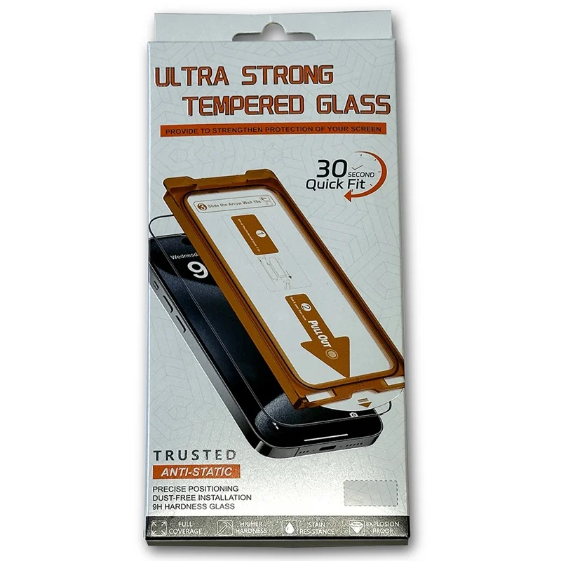 Pellicola protettiva in vetro di alluminio-silicio con stampa serigrafica trasparente per iPhone 17 Air Screen