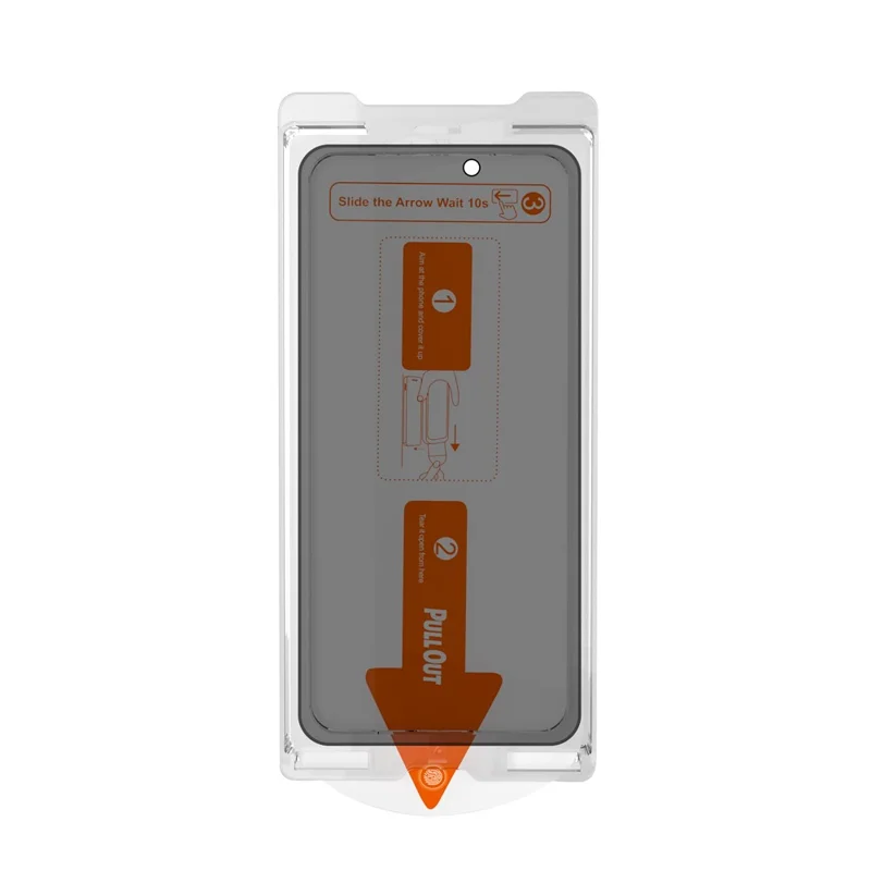 Protection d'écran Anti-Espion pour iPhone 17 en Verre Aluminium-Silicium Haute Qualité avec Outil d'Installation