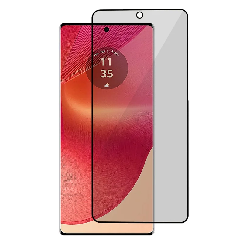 Protection d'écran anti-regard en verre trempé à couverture totale pour Motorola G96 5G / G85 5G / S50 Neo 5G / Edge 50 Fusion 5G