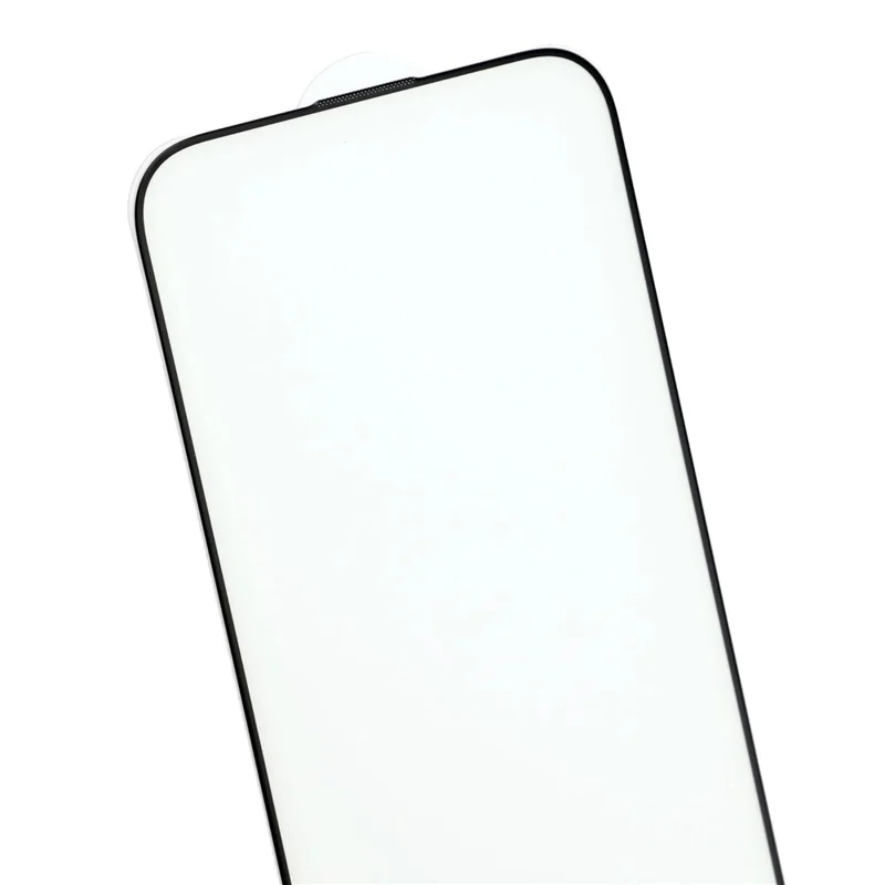 For iPhone 15 Screen Protector Silk Print HD High Aluminium-silicon Glass Film with Easy Installation Tool