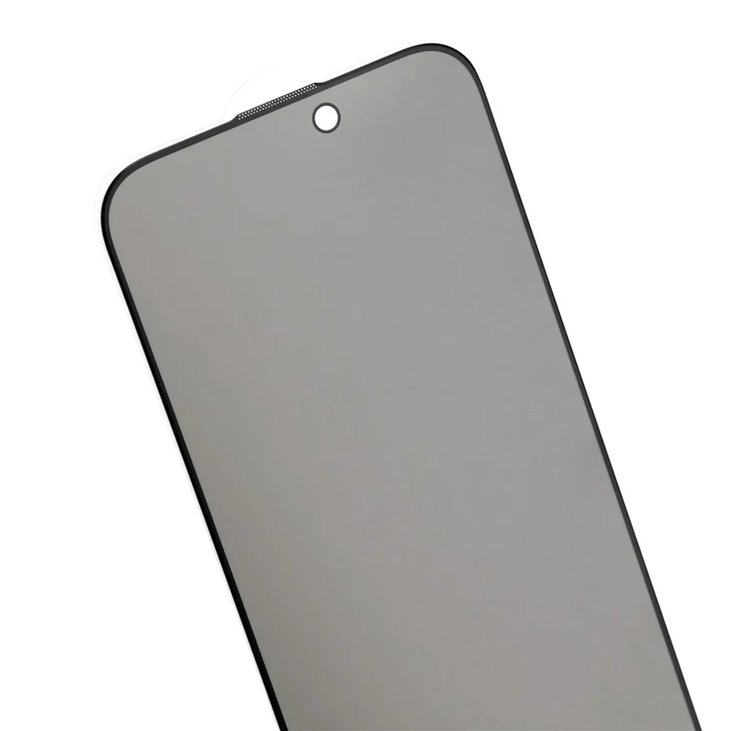 For iPhone 16 Plus For Apple iPhone 16 Anti-Spy Screen Protector Silk Print High Aluminium-silicon Glass Film with Easy Installation Tool
