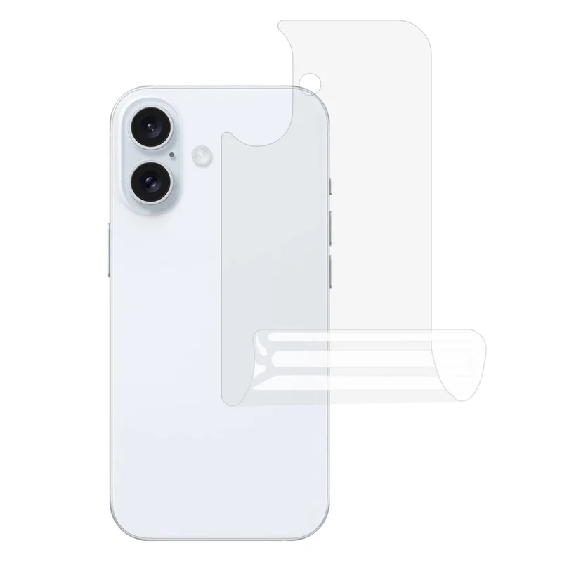 For iPhone 17 Back Screen Protector Hydrogel Clear TPU Phone Back Cover Film
